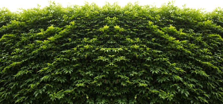 Lush green ivy plant foliage dense closely packed leaves natural texture organic growth vibrant fresh clean organic transparent background