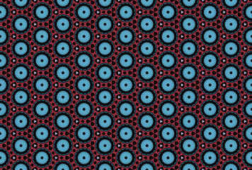 Seamless Fabric Interior Endless Cloth Perspective Shape Tile Symmetric Graphic Luxury Visual Fashion Design Texture Art Background Wallpaper Template Geometric Textile Digital Decoration Pattern.