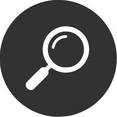 Magnifying Glass Icon, Search Icon, Zoom Symbol (돋보기 아이콘, 검색 아이콘, 확대 심볼)