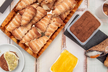  Banana Tiramisu: Hazelnut cream and banana slices for an indulgently sweet version