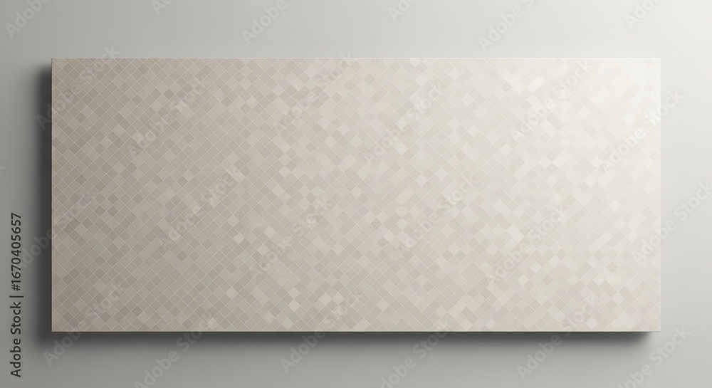 Aufkleber subtle diamond pattern wall art with soft gradient and shadow de