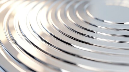 Concentric Rings: A mesmerizing close-up reveals a sequence of meticulously crafted, reflective rings. The design, with its elegant simplicity and interplay of light.