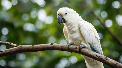 Elegance of White Cockatoos: Stunning Wildlife Photography, Tropical Birds in Natural Habitat, Feather Details, Tree Perch Moments, and Vibrant Plumage&mdash;Your Ultimate Guide, 32K Revolutions 