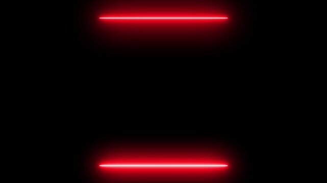 HUD Square Frames ,HUD GUI futuristic element Sci-fi concept animation with black background. Modern banner, frame of lower third. Neon hologram screen overlay Circle ..4k