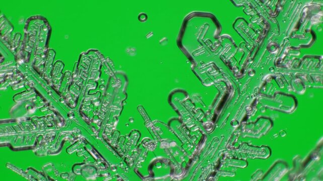 abstract green background with bubbles