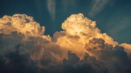 sunset in the mountains