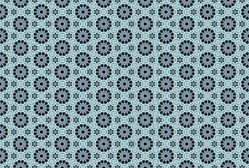 Seamless Fabric Interior Endless Cloth Perspective Shape Tile Symmetric Graphic Luxury Visual Fashion Design Texture Art Background Wallpaper Template Geometric Textile Digital Decoration Pattern.