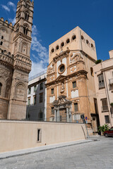 Church of the Madonna di Monte Oliveto, also known as Badia Nuova, is a historic religious building in the center of Palermo, Sicily, Italy.