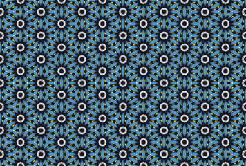 Seamless Fabric Interior Endless Cloth Perspective Shape Tile Symmetric Graphic Luxury Visual Fashion Design Texture Art Background Wallpaper Template Geometric Textile Digital Decoration Pattern.