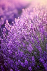 Obraz premium field of lavender. Selective focus.