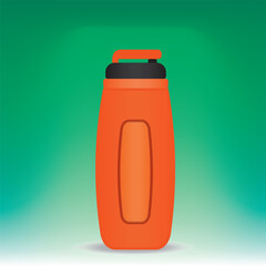 Reusable Sports Water Bottle Design