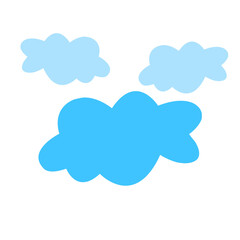 blue sky with clouds