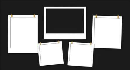 blank photo frame