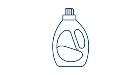 plastic bottle sketch, liquid container icon, detergent bottle drawing, bottle outline vector, household liquid bottle, plastic packaging icon, cosmetic dispenser bottle, hand-drawn bottle silhouette,