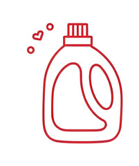 plastic bottle sketch, liquid container icon, detergent bottle drawing, bottle outline vector, household liquid bottle, plastic packaging icon, cosmetic dispenser bottle, hand-drawn bottle silhouette,