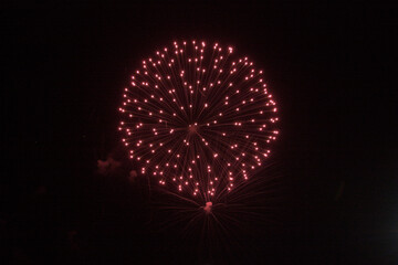 fireworks in the sky