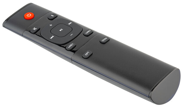 Wireless remote control. Remote control for speakers. Audiophile bookshelf speakers remote control, TV, televisions, smart home systems. Music, adjust volume control. Enables to turn devices on off