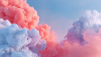 Obraz premium Chromatic Nebulae A Futuristic Dreamscape