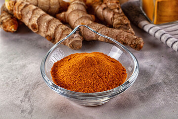 Indian tumeric cumin dry powder