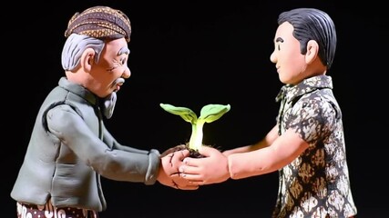 Growth Exchange A Handshake Promising Sustainable Future