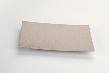 Empty clean color plate dishware