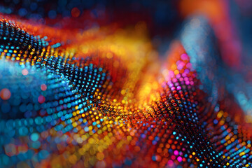 LED screen texture abstract background close up