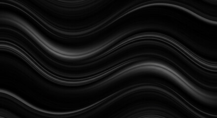 Elegant black flowing silk background for luxurious branding and striking modern digital designs now