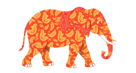 ornamental elephant, elephant graphic, elephant artwork, elephant doodle, mandala elephant, elephant flower art, elephant decorative design, elephant vector, elephant with blossoms, elephant floral ar