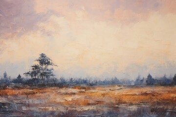 Landscape background painting outdoors tranquility.