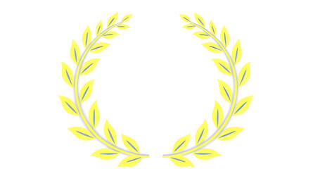 golden laurel emblem, luxury victory wreath, premium gold crown wreath, golden award frame, laurel wreath clipart, honor wreath gold, shiny gold wreath vector, elegant laurel award, gold branch wreath