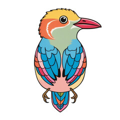 PNG illustration of a bird