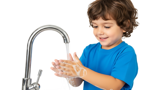 Little Kid Washing Hands
 - Powered by Adobe