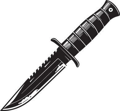 Military combat knife