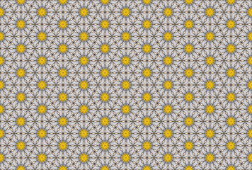 Seamless Decoration Cloth Geometric Wallpaper Background Fashion Fabric Visual Digital Symmetric Textile Shape Art Endless Design Perspective Template Luxury Texture Graphic Tile Interior Pattern.