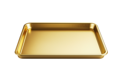 Versatile baking tray for every kitchen ideal for baking and cooking modern design gold finish home use a must-have kitchenware item