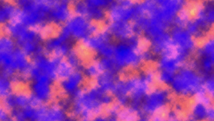 Swirling purple pink and blue clouds abstract background