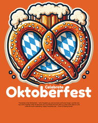 Happy Friends in Traditional Bavarian Costume Toasting Large Beer Mugs at Oktoberfest Festival in Munich German