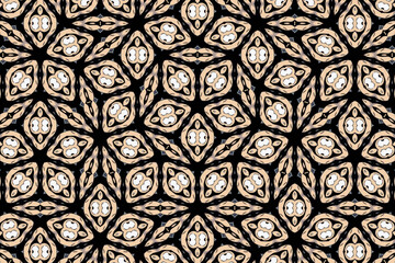 Seamless Perspective Template Background Art Luxury Tile Texture Cloth Fabric Geometric Graphic Digital Symmetric Endless Design Wallpaper Fashion Interior Visual Textile Decoration Shape Pattern.