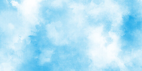 abstract blue watercolor splash stroke background, Light sky blue watercolor background, bright multicolor hand drawn illustration, aquarelle painted blue texture design.