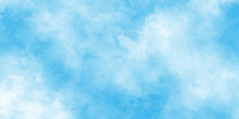 Art abstract with copy space for banner,  abstract watercolor cloudy summer day space blue heaven grunge, blue color sky with clouds background, Craft a visually pleasing pale blue paper background.