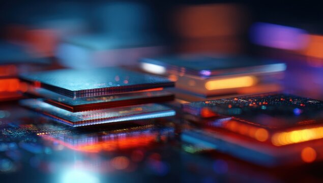 Abstract digital technology