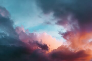 Obraz premium Dramatic sunset cloudscape (5)