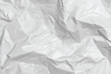 	 Abstract white design with crumpled paper texture background. old white paper texture design and vector design