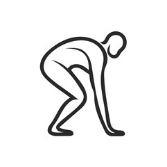 Stretching Exercise Pose for Flexibility and Wellness.