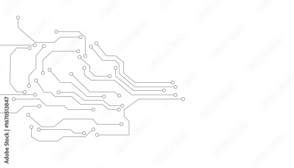 Poster abstract background with technology circuit board texture. electronic motherboard illustration. comm