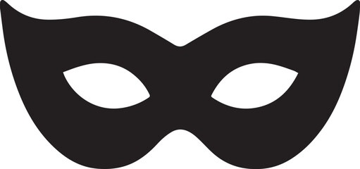 mask silhouette vector