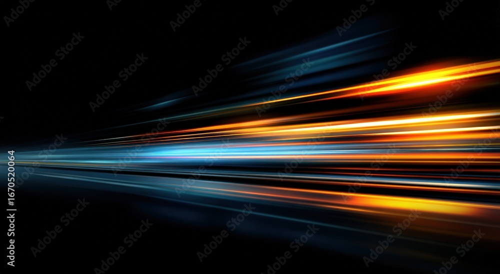 Poster abstract speed lines in motion