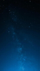 Obraz premium Night blue sky with stars