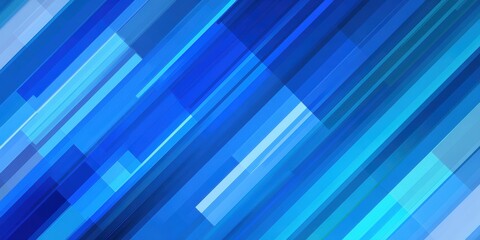 Fototapeta premium Abstract diagonal stripes of varying shades of blue