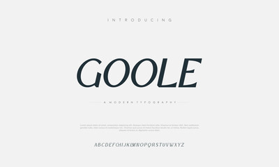 modern stylish capital alphabet letter logo design